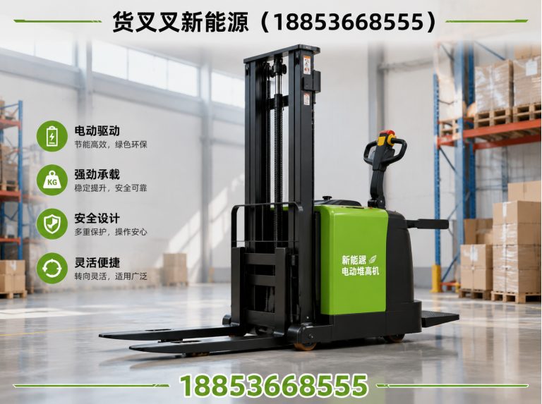 临沂高新技术产业开发区电动叉车展示图